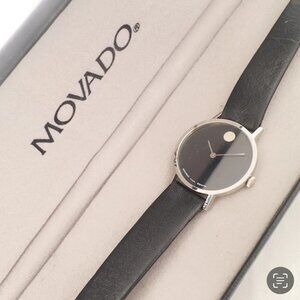 Vintage 31mm Movado Zenith 01.0520.305 Men's Mechanical Wristwatch 30.5 Steel